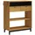 vidaXL Bartisch FLAM 92 x 45 x 110 cm Braun