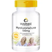 Warnke Vitalstoffe GmbH HYALURONSÄURE 100 mg Tabletten 120 St
