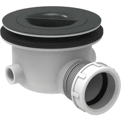 Ideal Standard Ablaufgarnitur 9 cm ohne Deckel K936367, Duschwannen, grau