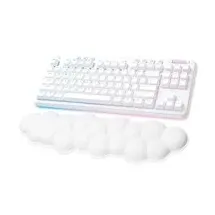Logitech G 920-010692 Tastatur Gaming RF Wireless + Bluetooth QWERTY US International Weiß