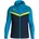 Trainingsjacke mit Kapuze Damen 914 marine/blau/neongelb 36