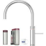 Quooker Fusion Round verchromt & PRO3 kochendes Wasser CUBE Spudelwasser