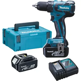Makita DDF459RTJ inkl. 2 x 5,0 Ah + Ladegerät + Makpac