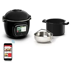 Moulinex Cookeo Touch Multicooker, intelligent, Hochdruck Touch Connect WiFi Schwarz