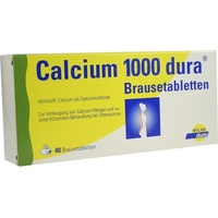 Mylan dura GmbH Calcium 1000 dura Brausetabletten 40 St.