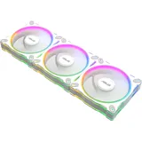 Asus PRIME MR120 ARGB Reverse Triple Pack Gehäuselüfter weiß, 120 mm, PWM