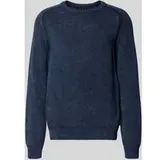 ARMEDANGELS Regular Fit Strickpullover aus reiner Baumwolle Modell 'VAANJO ', Dunkelblau, XL