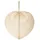 Atmosphera - Fächer Folk - Bambus - 30x39 cm - Beige