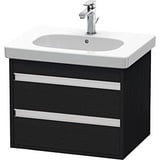 Duravit Ketho Waschtisch-Unterschrank KT665001616 60 x 45,5 cm, Eiche schwarz, 2 Schubkästen, wandhängend