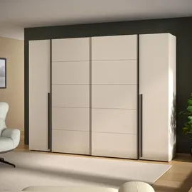 Forte Schwebetürenschrank NARAGO 270,3 x 210,5 x 61,2 cm Beige