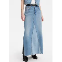 Levi's Levi's® Jeansrock ICONIC LONG SKIRT im Five-Pocket Style blau 26