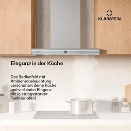Klarstein Auriana Wandhaube 60 cm Weiß