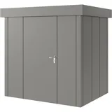 hörmann stauraumsysteme Metall-Gerätehaus 214 x 166 cm Grau