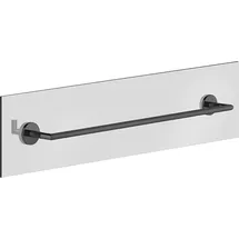 GESSI Anello Handtuchhalter 600mm zur Montage an einer Glaswand, 63828706, Farbe: Metall Schwarz