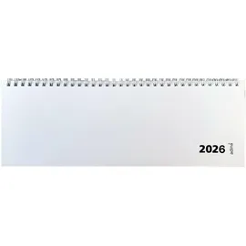 Adina Tischquerkalender 1W2S weiss 2026
