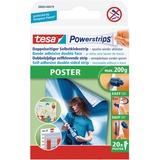 Tesa Powerstrips POSTER Klebestreifen für max. 200,0 g 1,5 x 4,5 cm, 20 St.