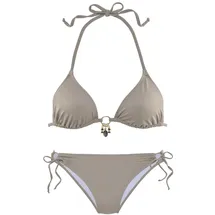 Bruno Banani Triangel-Bikini Damen stein Gr.32 Cup A/B