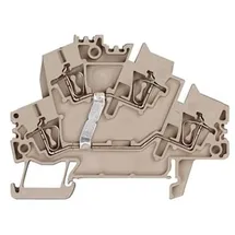 Weidmüller Doppelklemme ZDK 2.5-2V