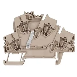 Weidmüller Doppelklemme ZDK 2.5-2V