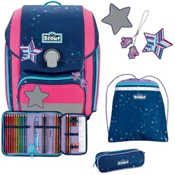 Scout Genius Schulranzen-Set 4tlg