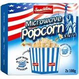 Popcorn für die Microwelle salzig 200g (2x100g) - gesalzenes Popcorn
