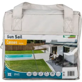WINDHAGER Sonnensegel Cannes 4 x 4 m