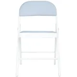 Hti-Living Klappstuhl Wedigo Kunstleder grau 6er Set