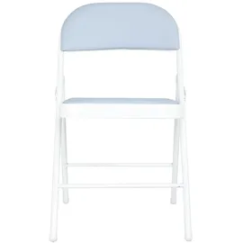 Hti-Living Klappstuhl Wedigo Kunstleder grau 6er Set