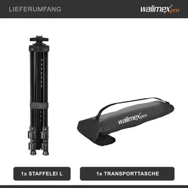 Walimex Aluminium Atelierstaffelei L 165 cm
