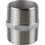 Springer Doppelnippel NPS=2 Zoll 8-kant L 58,5mm SPRINGER
