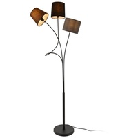 Lux.pro Stehleuchte 146cm Stehlampe Standleuchte Stand Lampe Metall 3-flammig