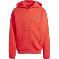 Adidas Future Icons Small Logo Reißverschlusspullover - Pure Ruby - M