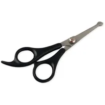 Karlie Pflegeschere Ohr/Nase/Pfote, Schwarz, 15x6 cm