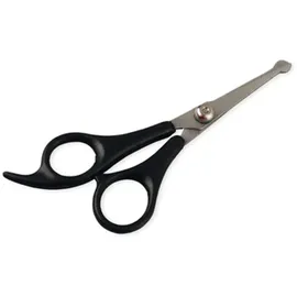 Karlie Pflegeschere Ohr/Nase/Pfote, Schwarz, 15x6 cm