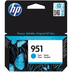 HP 951 CN050AE Original Druckerpatrone Cyan Druckertinte