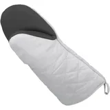 Metaltex Grillhandschuhe XL 15,5 cm Baumwolle/Gummi grau