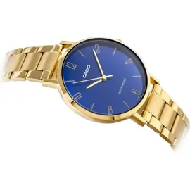 Casio Collection LTP-VT01G-2B Uhr Blau BOX - Gold/Blau