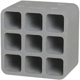 Climapor Flaschenbox Cube max. Ø 9 cm 1-tlg. grau