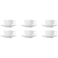 Thomas Espresso-Set 6 Personen 12-tlg. - Loft by Rosenthal Weiß