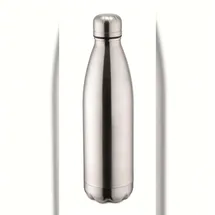 Weis Isolierflasche silber 1 l