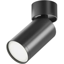 Maytoni Moderne Deckenlampe GU10 LED 10W Schwarz Aluminium IP20 Schutz