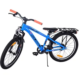 tpfsports Cross Kinderfahrrad - Jungen - 20 Zoll - Rücktritt + Handbremse - Blau