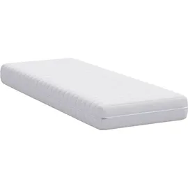 vidaXL Taschenfederkernmatratze mit Kokosnusschicht 80 x 200 cm