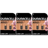 6 x Duracell MN21 A23 23A (3 Blister mit 2 Batterien) 6 Batterien