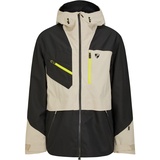 Ziener TRUS man Jacket Freeride black.silver beige, 54