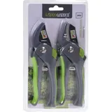 Non Pro Garden Gartenscheren-Set 2 teilig Astschere und Heckenschere 20cm