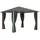 vidaXL Pavillon 3 x 3 m inkl. 4 Seitenteile Taupe