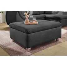 Jockenhöfer Hocker Genua Polyester 103 x 48 x 83 cm Grau