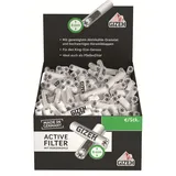 Gizeh 3 Boxen GIZEH Active Filter 8 mm Durchmesser, Aktivkohlefilter in der 200er-Box