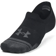 Under Armour Performance Tech Füßlinge 3er Pack Schwarz/Grau 36-42